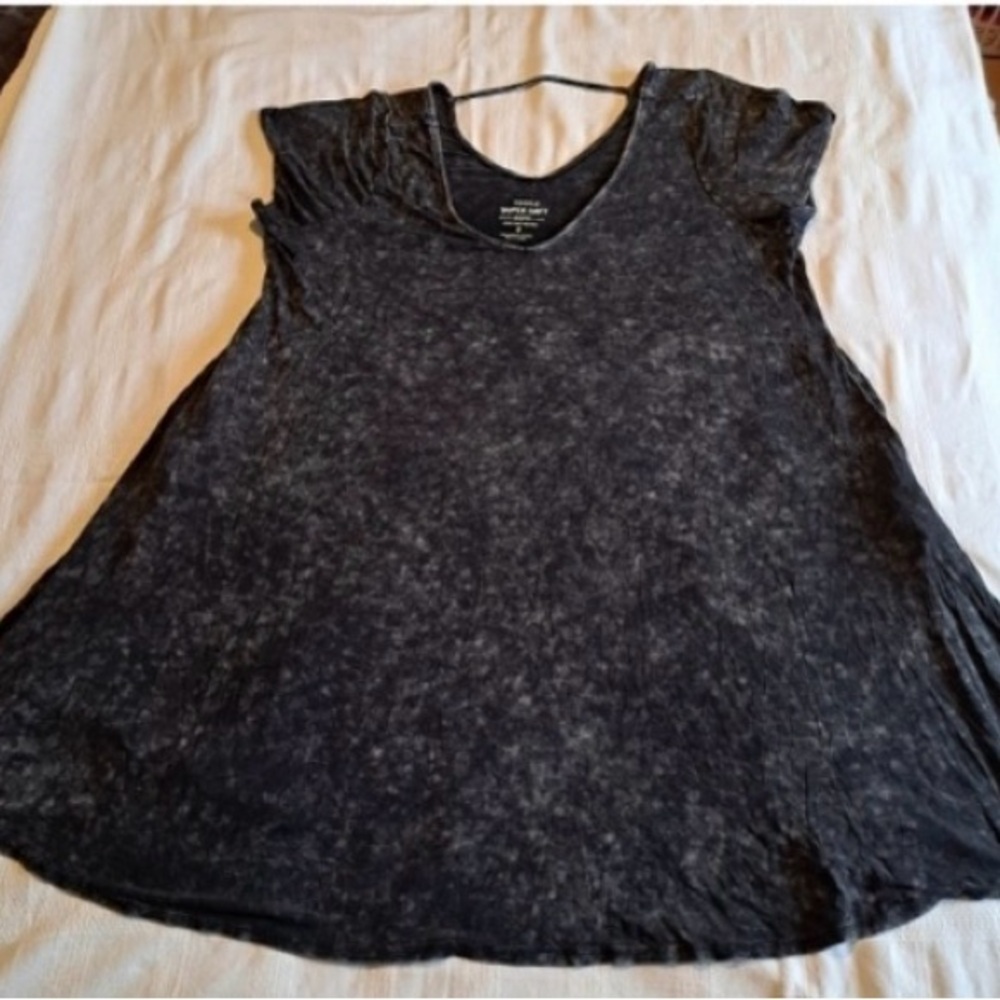 Torrid Size 4 Black Heathered Casual Dress